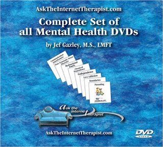 Complete Set of AskTheInternetTherapist Mental Health and Psychology DVDs Jef Gazley M.S. LMFT, Russ Wagner Movies & TV