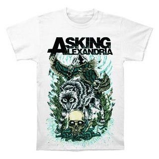 Asking Alexandria Winter Wolf Slim Fit T shirt X Large Clothing