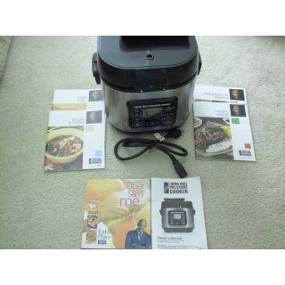 Montel Williams Living Well 5Qt. Pressure Cooker w/ Cookbook Montel S Living Well Pressure Cooker Kitchen & Dining