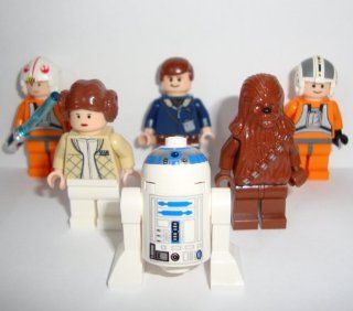Lego Star Wars Mini Figures   Empire Strikes Back Collection 6 Pack (Each Figure Approximately 45mm / 1.8 Inches Tall) Toys & Games