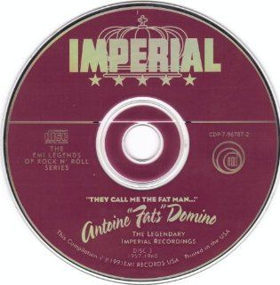 THEY CALL ME THE FAT MAN / ANTOINE FATS DOMINO / THE LEGENDARY IMPERIAL RECORDINGS / CD / DISC 3 / 1957 1960 / 25 GREAT HITS / WHEN I SEE YOU, I STILL LOVE YOU, I WANT YOU TO KNOW, YES, MY DARLING, DON'T YOU KNOW I LOVE YOU, SICK AND TIRED, NO, NO (THE