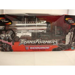 Transformers RID Robots in Disguise Deluxe SCOURGE Tanker Truck (2001 Hasbro) Toys & Games