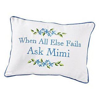 Expressions Ask Mimi Pillow   Throw Pillows