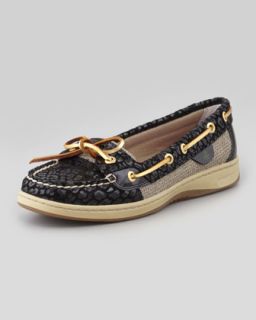 Sperry Top Sider Angelfish Anchor Embossed Boat Shoe, Cordovan