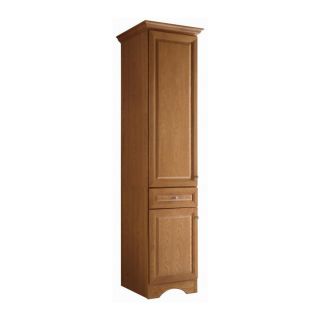 Style Selections Northrup 49 in H x 18 in W x 21 in D Honey Linen Cabinet