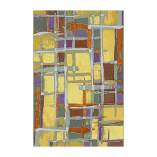 Shaw Living Carnivale 9 ft 3 in x 11 ft 11 in Rectangular Multicolor Transitional Area Rug