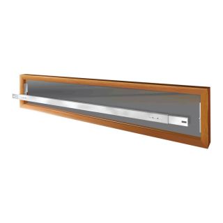 Mr. Goodbar A 6 in x 64 in White Removable Window Security Bar