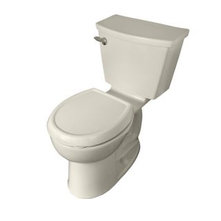 American Standard Studio Linen 1.28 GPF/4.85 LPF 12 in Rough in Watersense Round 2 Piece Comfort Height Toilet