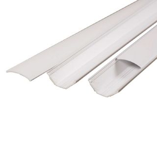 Wiremold 2 in x 60 in Low Voltage White Cord Cover