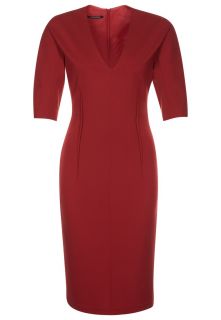 René Lezard   Jersey dress   red
