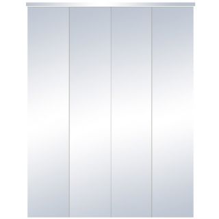 ReliaBilt 36 in x 6 ft 8 in Clear Mirror Bifold Door