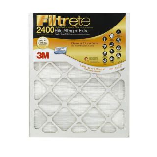 Filtrete Elite Allergen Extra Reduction Electrostatic Pleated Air Filter (Common 14 in x 14 in x 1 in; Actual 13.7 in x 13.7 in x 1 in)