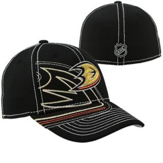 Reebok Anaheim Ducks Draft Flex Hat   Black
