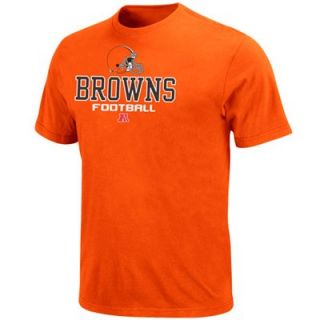 Cleveland Browns Critical Victory V T Shirt   Orange