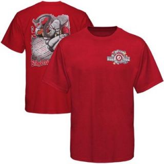 Alabama Crimson Tide 2013 Football Schedule T Shirt   Crimson