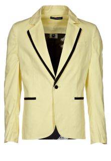 Phonz says black   BOTTONE CONTRASTO   Blazer   yellow