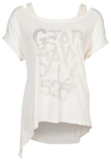 Star   SET   Print T shirt   white