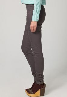 Pieces FUNKY HIGHWAIST   Trousers   grey