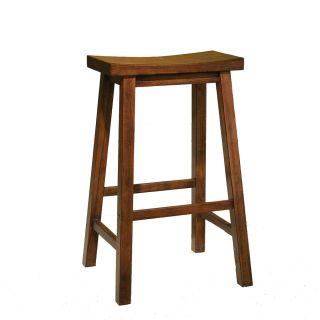 Powell Powell Cafe Honey Brown 29 in Bar Stool