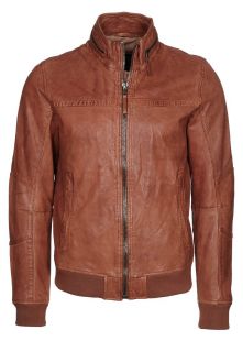 Oakwood   PABLO   Leather jacket   brown