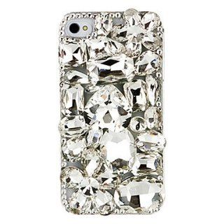 Transparent Crystal Covered Case for iPhone 4/4S  Cell Phone Carrying Cases  Sports & Outdoors