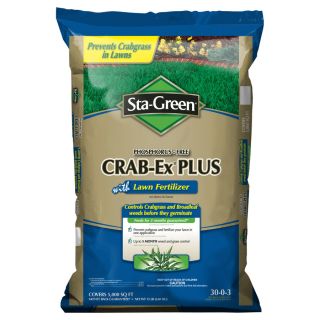Sta Green 5,000 sq ft Sta Green Crabgrass Preventer + Fertilizer