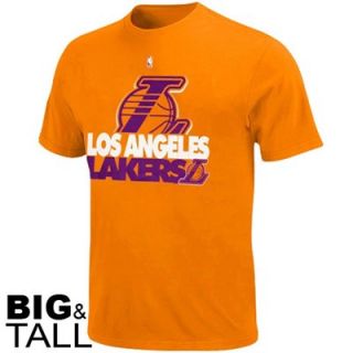 Los Angeles Lakers Big & Tall Team Gameface 2.0 T Shirt   Gold