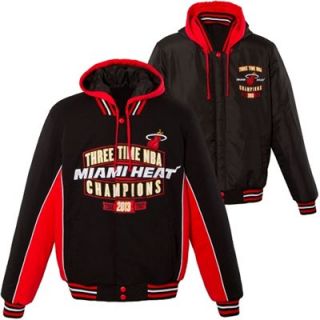 Miami Heat 2013 NBA Finals Champions Multi Champs Reversible Jacket   Black