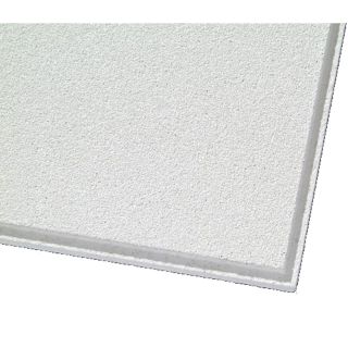 Armstrong 12 Pack Mesa Ceiling Tile Panel (Common 24 in x 24 in; Actual 23.704 in x 23.704 in)