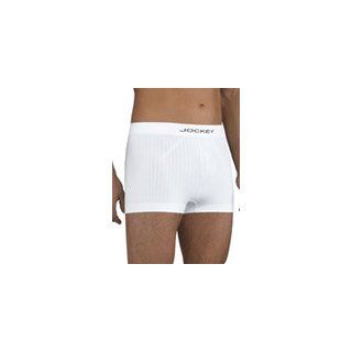 Jockey Next to Nothing Boxer Brief Underwear (XL White) Clothing