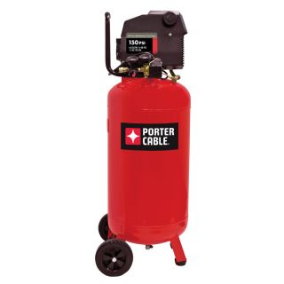 PORTER CABLE 1.5 HP 26 Gallon 150 PSI Electric Air Compressor