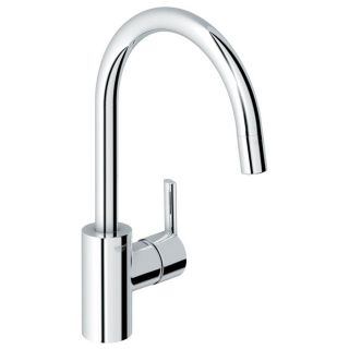 GROHE Feel Starlight Chrome Pull Down Kitchen Faucet
