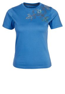 Oxbow   JAFFREY   Print T shirt   blue