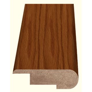 Style Selections 2.37 in x 94 in Brown Oak Woodgrain Stair Nose Floor Moulding