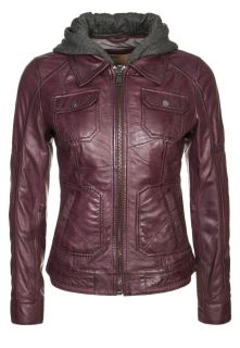 Oakwood   Leather jacket   purple