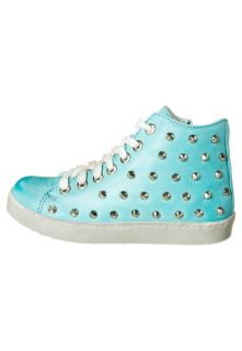 Hip High top trainers   turquoise