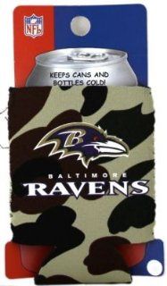 BALTIMORE RAVENS CAMO CAN KADDY KOOZIE COOZIE COOLER  Sports & Outdoors