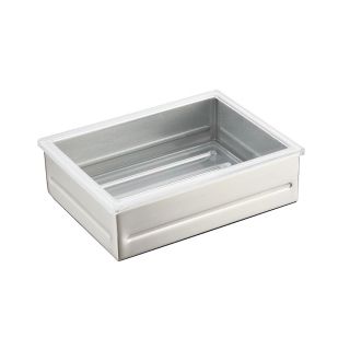 allen + roth Maxton Brushed Nickel Metal Soap Dish