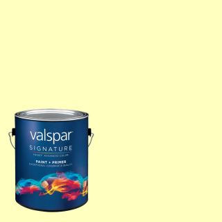 Creative Ideas for Color by Valspar 129.62 fl oz Interior Eggshell Soft Sunlight Latex Base Paint and Primer in One with Mildew Resistant Finish