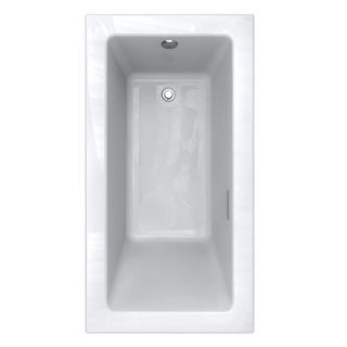 American Standard Studio 60 in L x 31.875 in W x 22.5 in H Arctic White Rectangular Air Bath