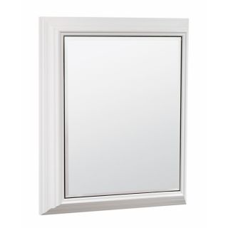 ESTATE by RSI 22.5 in x 27.5 in White Particleboard Surface Mount Medicine Cabinet