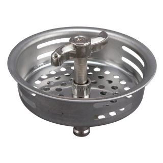 Keeney Mfg. Co. 4 1/2 in dia Stainless Steel Twist and Lock Replacement Basket