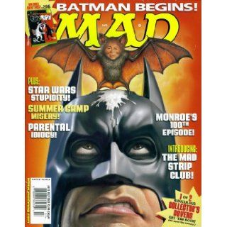 Mad Magazine Issue #455 Batman Begins (July 2005) EC Publications Books
