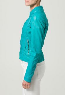 Jofama SUE   Leather jacket   turquoise