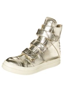 Twin Set   High top trainers   gold