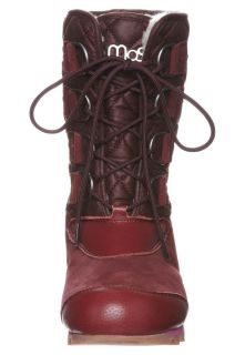 MOS GALOSCH QUILTED   Lace up boots   red