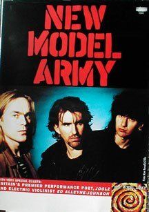 New Model Army The Love Of Hopeless Causes poster  Prints  