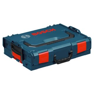 Bosch 14 in Lockable Blue Plastic Tool Box