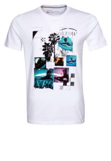 Oxbow   SEAVIEW   Print T shirt   white