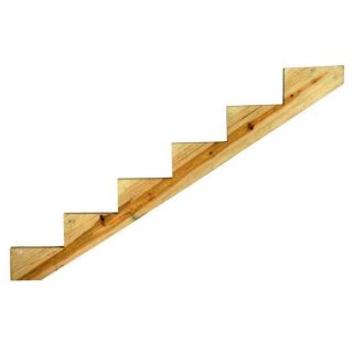 6 Step Ecolife Treated Deck Stair Stringer